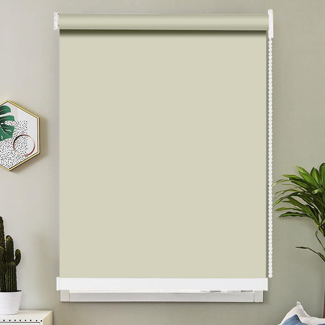 Quality Modern Blockout Roller Blinds Curtain Full Sun Shading Room 120cmx210cm Deals499