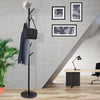 Clothes Stand Garment Coat Rack Metal Rail Portable Hanger Stand Organizer Black Deals499