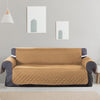 Sofa Cover Couch Lounge Protector Quilted Slipcovers Waterproof Ginger 335cm x 218cm Deals499