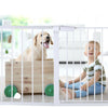 Baby Kids Pet Safety Security Gate Stair Barrier Doors Extension Panels 45cm WH Deals499