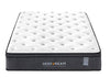 Eurotop Mattress 5 Zone Pocket Spring Latex Foam 34cm - King Single Deals499
