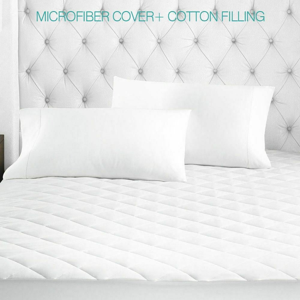 DreamZ Fitted Waterproof Bed Mattress Protectors Covers Single Deals499