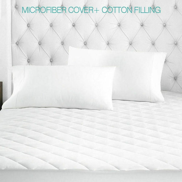 DreamZ Fitted Waterproof Bed Mattress Protectors Covers Single Deals499
