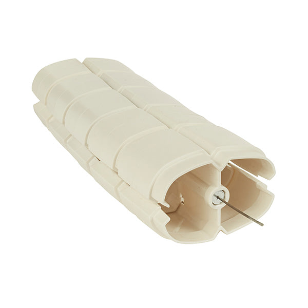 OE Elsafe: Umbilical Cable Management: Messenger Floor to Desk 780mm: White Deals499