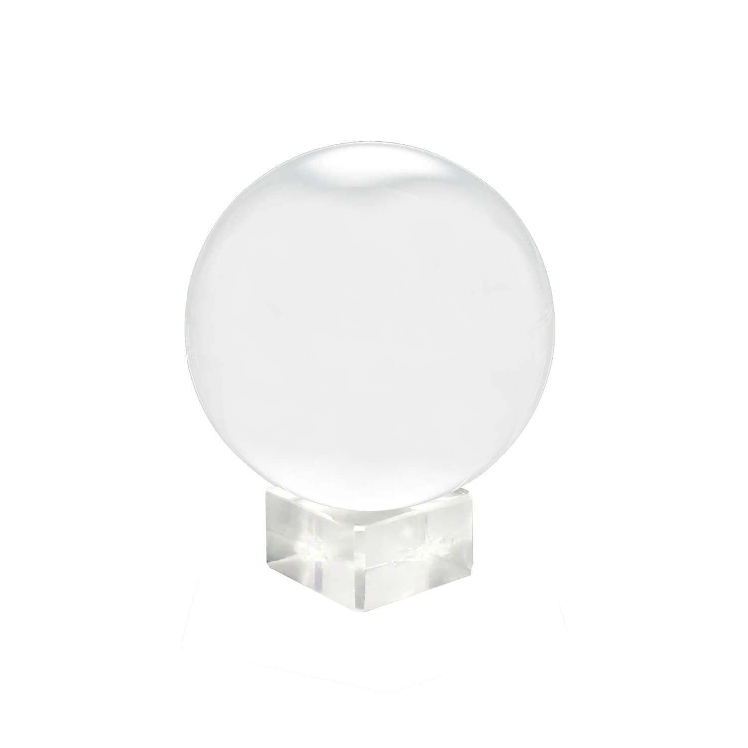 Clear Glass Healing Crystal Ball Sphere Photography Props Lens ball Decor Gifts Deals499