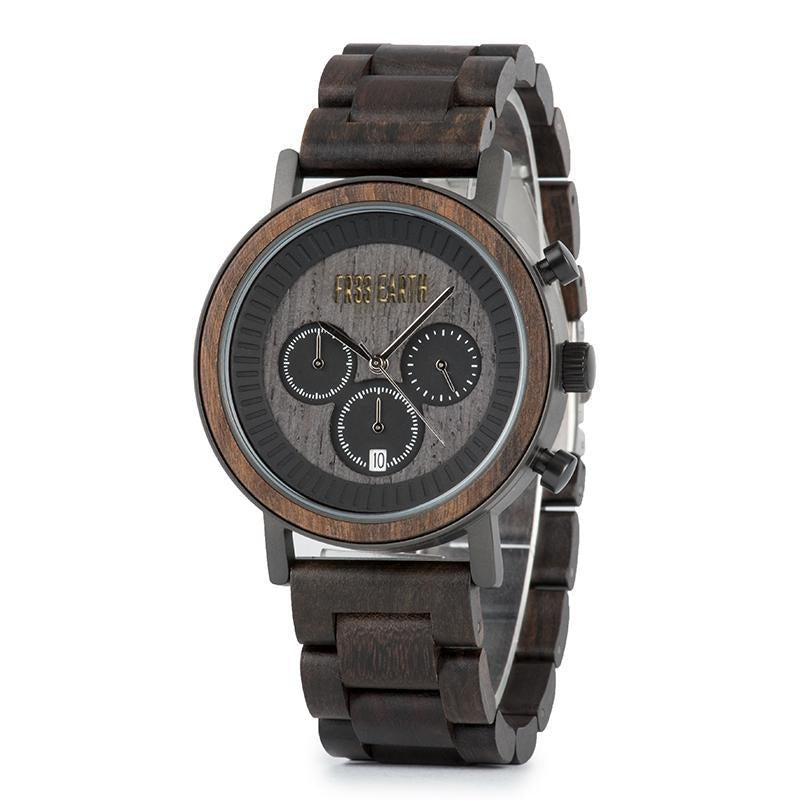 Ovo Black N Wood Band Deals499