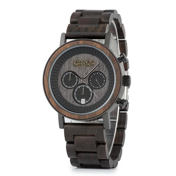 Ovo Black N Wood Band Deals499