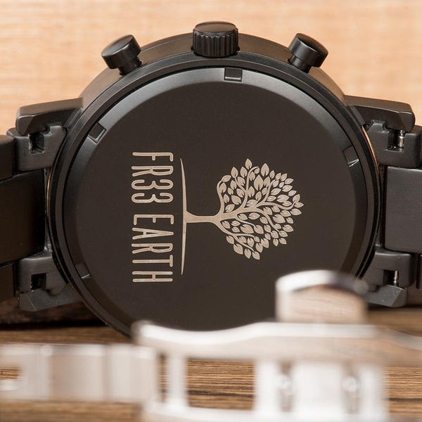 Ovo Black X
(Steel + Wood Band) Deals499