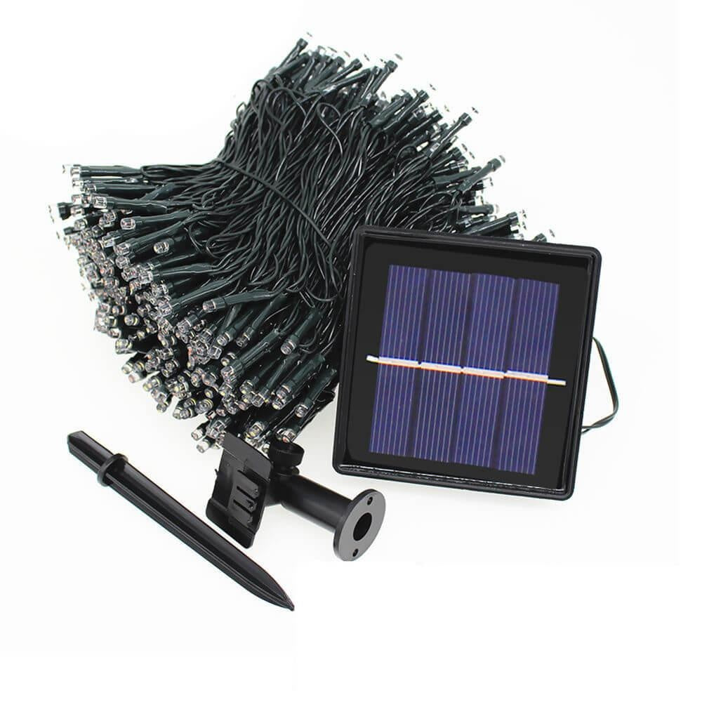 30M 300LED String Solar Powered Fairy Lights Garden Christmas D?cor Multi Colour Deals499