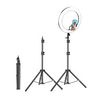 12 Inch Phone Selfie Ring Light with Stand Dimmable For Makeup Video Shooting Live LED Deals499