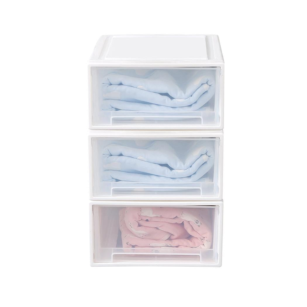 Storage Drawers Set Cabinet Tool Organiser Box Drawer Plastic Stackable S Deals499