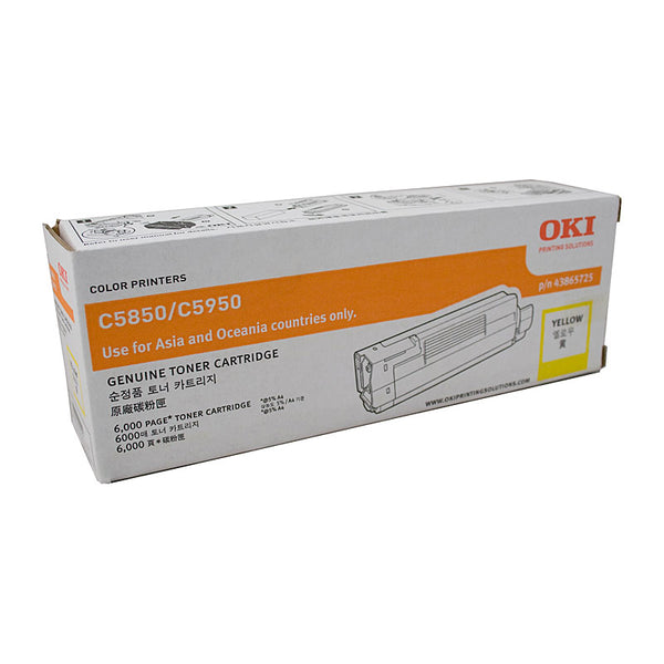 OKI C58/5950 Yellow Toner OKI