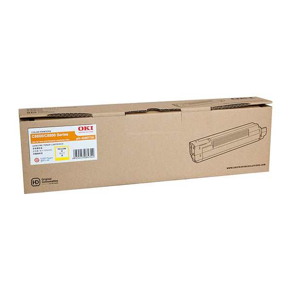 OKI C8600 HY Yellow Toner OKI