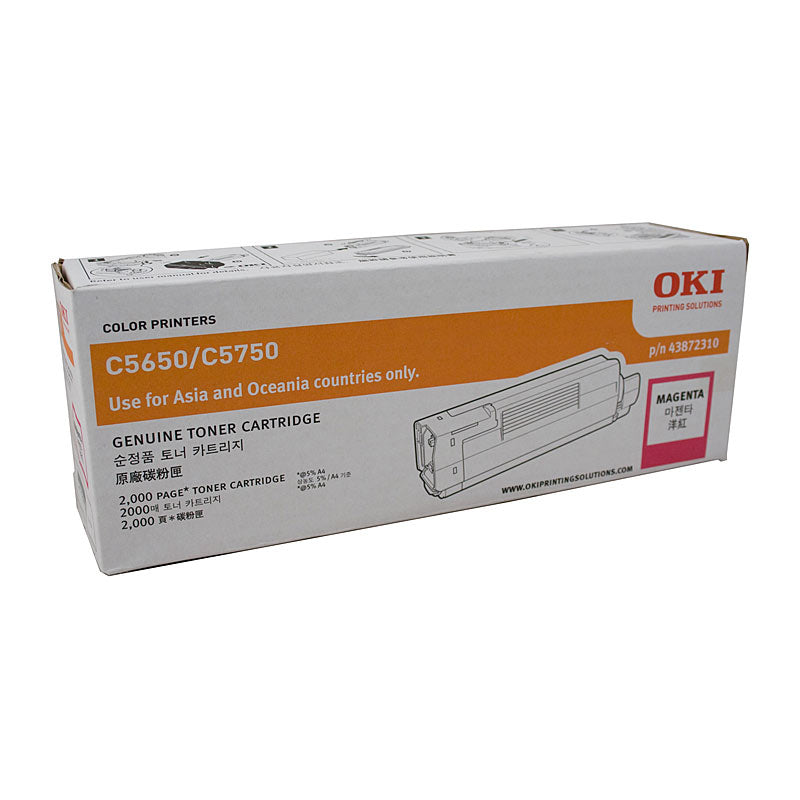 OKI C5650 Magenta Toner OKI