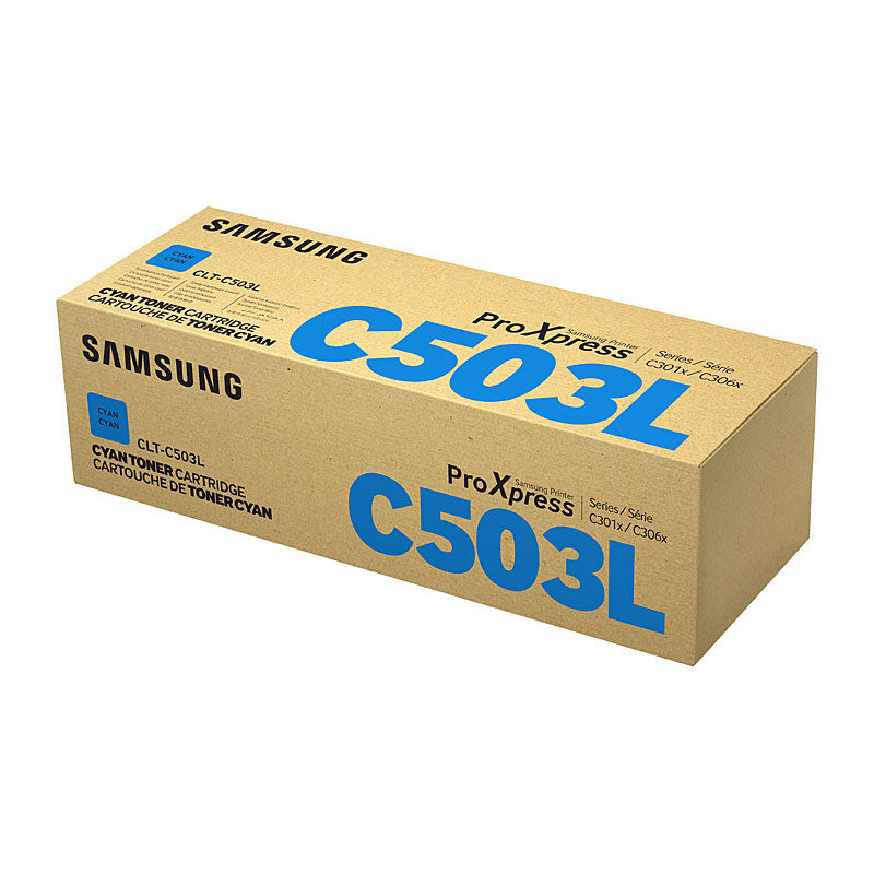 SAMSUNG CLTC503L Cyan Toner SAMSUNG