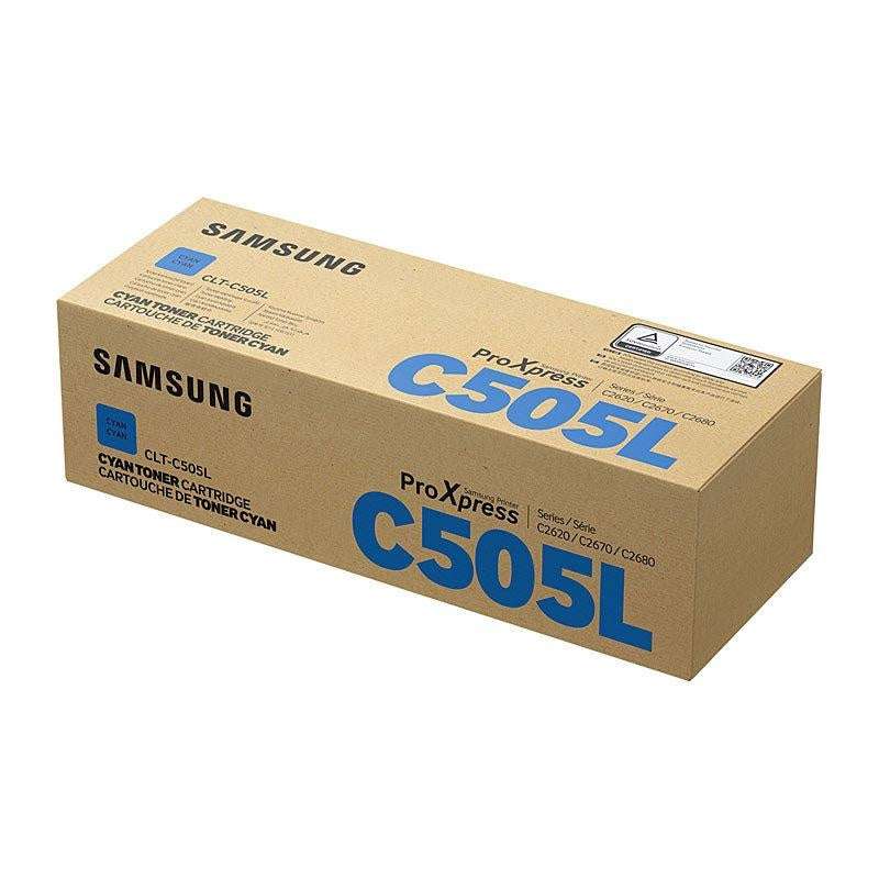 SAMSUNG CLTC505L Cyan Toner SAMSUNG