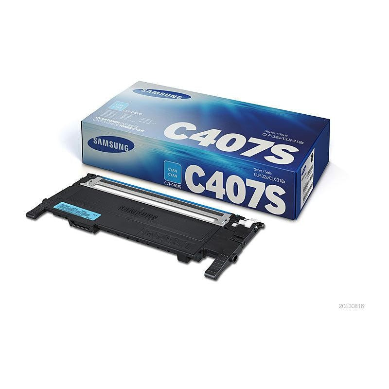SAMSUNG CLTC407S Cyan Toner SAMSUNG
