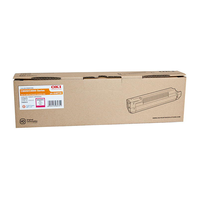 OKI C8600 HY Magenta Toner OKI