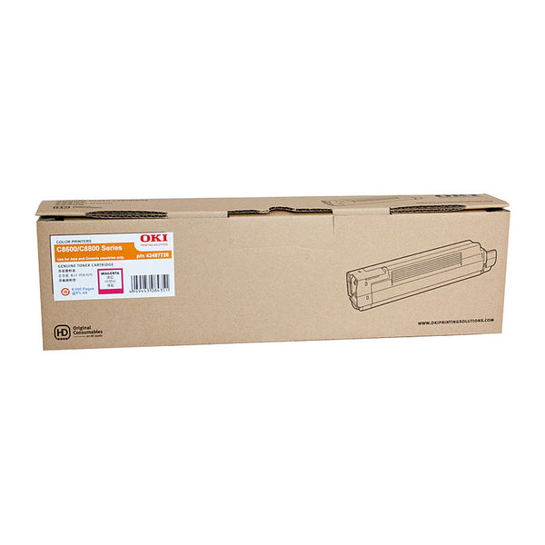 OKI C8600 HY Magenta Toner OKI