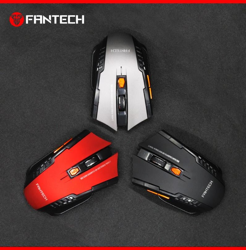 Fantech W4 Raigor Wireless Gaming Mouse Red Deals499