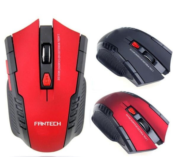 Fantech W4 Raigor Wireless Gaming Mouse Red Deals499