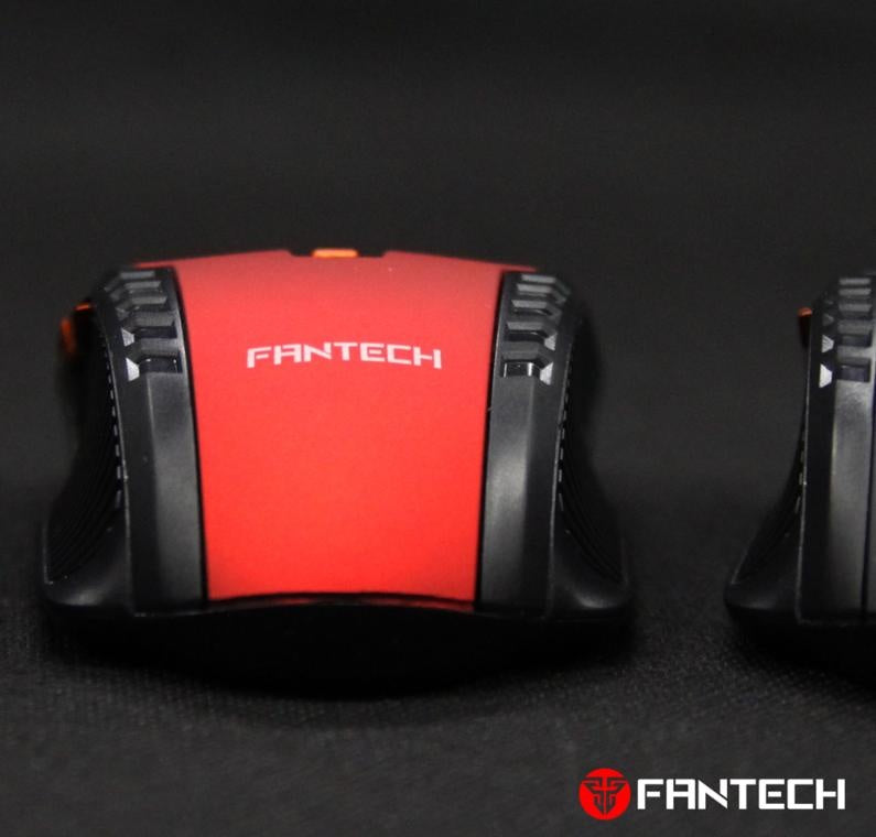Fantech W4 Raigor Wireless Gaming Mouse Red Deals499