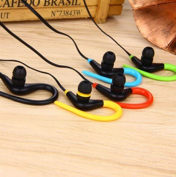 Bluetooth Earphones Ear Hook Yellow Deals499