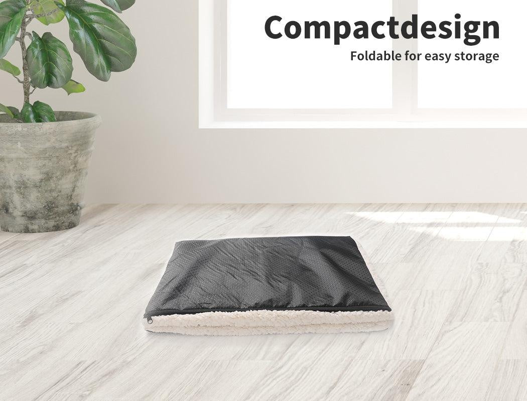 PaWz Heated Pet Bed Heating Pad Dog Beds Bedding Soft Mattress Cushion Pillow M Deals499