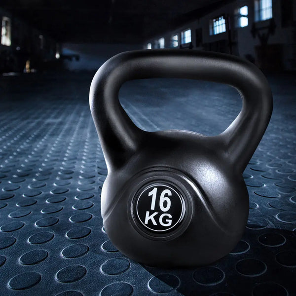 16KG Kettlebell Kettle Bell Weight Kit Fitness Exercise Strength Training Deals499