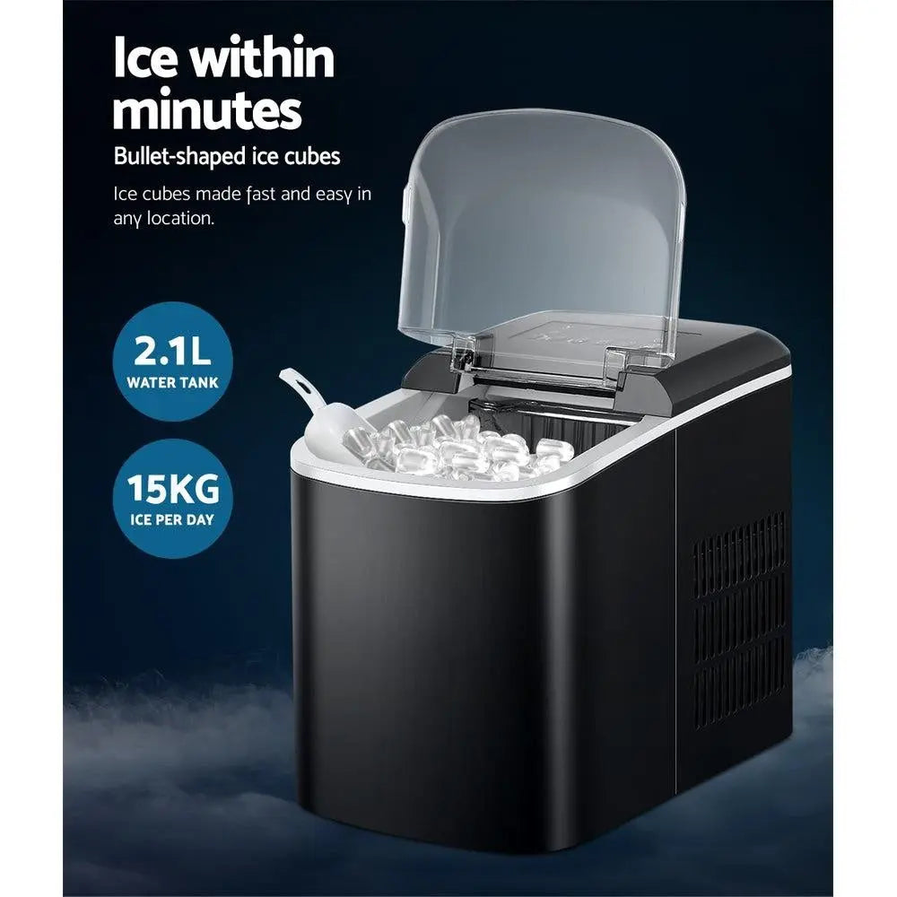 2.1L Ice Maker Machine Commercial Portable Ice Makers Cube Tray Countertop Bar Deals499