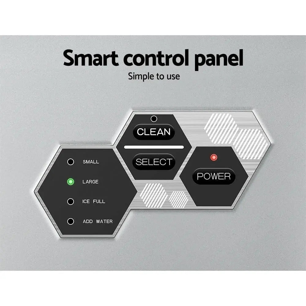 2.6L Ice Maker Machine Commercial Portable Ice Makers Cube Tray Countertop Bar Deals499