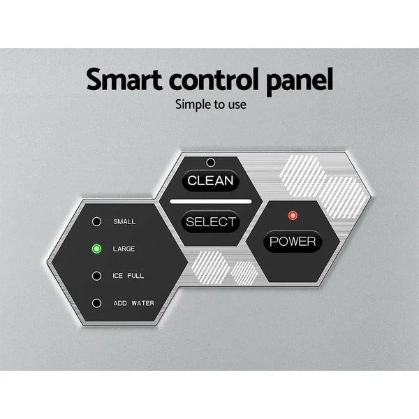 2.6L Ice Maker Machine Commercial Portable Ice Makers Cube Tray Countertop Bar Deals499