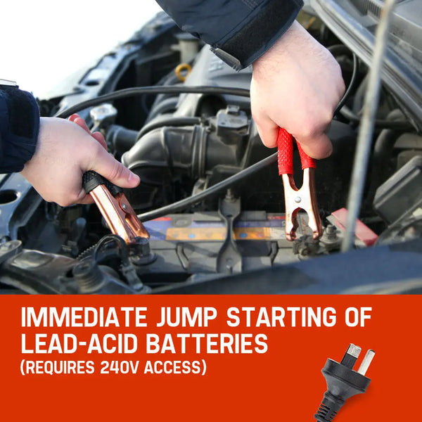 ROSSI Car Battery Charger 280A 12v/24v Jump Starter ATV Boat Truck Tractor from Deals499 at Deals499