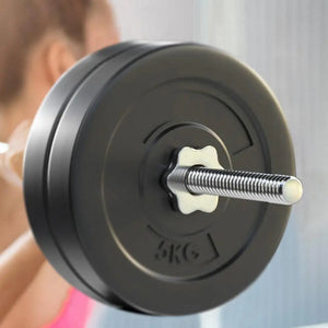 28KG Barbell Weight Set Plates Bar Bench Press Fitness Exercise Home Gym 168cm Deals499