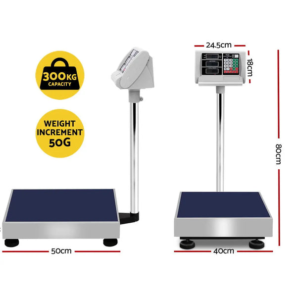 300KG Digital Platform Scale Electronic Scales Shop Market Commercial Postal Deals499