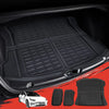 3PCS Car Rear Front Cargo Trunk Toolbox Luggage Rubber Mats for Tesla Model 3 2021-2022 Deals499