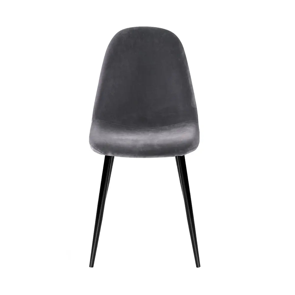 4 X Artiss Dining Chairs Dark Grey Deals499