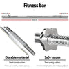 78KG Barbell Weight Set Plates Bar Bench Press Fitness Exercise Home Gym 168cm Deals499