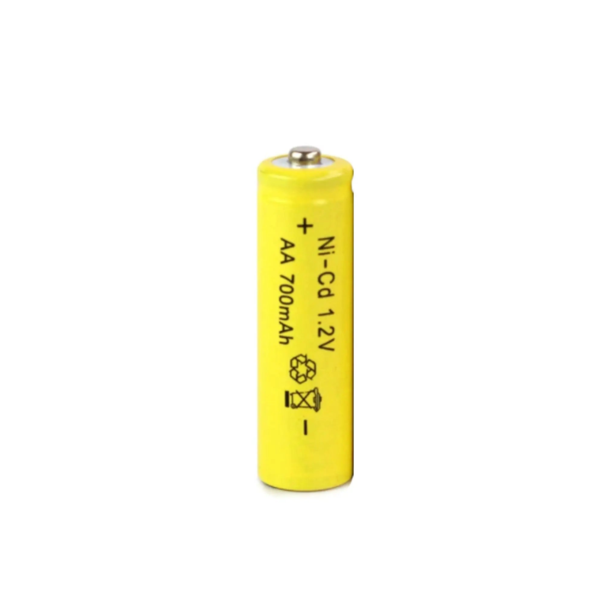 AA Rechargeable Batteries - Size Ni-Cd 700 mAh 1.2 NiCd Nickel Cadmium Battery from Deals499 at Deals499