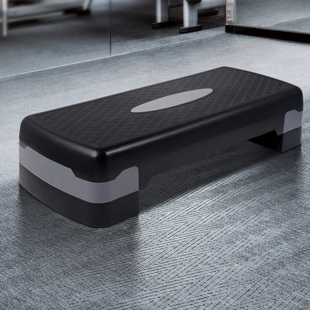 Aerobic Step Exercise Stepper Steps Fitness Block Bench Riser Home Gym Deals499