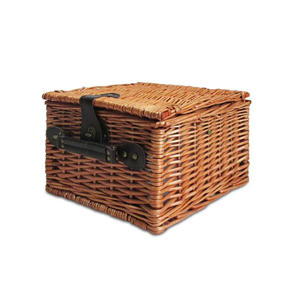Alfresco 2 Person Picnic Basket Set Baskets Vintage Outdoor Insulated Blanket Deals499