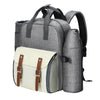 Alfresco Picnic Basket Backpack Set Cooler Bag 4 Person Outdoor Insulated Liquor Deals499
