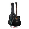 Alpha 41" Inch Electric Acoustic Guitar Wooden Classical Full Size EQ Bass Black Deals499