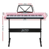 Alpha 61 Key Lighted Electronic Piano Keyboard LED Electric Holder Music Stand Deals499