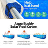 Aquabuddy 11x6.2m Pool Cover Roller Swimming Solar Blanket Heater Covers Bubble Deals499