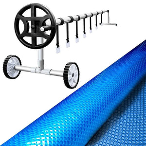Aquabuddy Swimming Pool Cover Rolloer Solar Blanket Covers Bubble Heater 10x4m Deals499