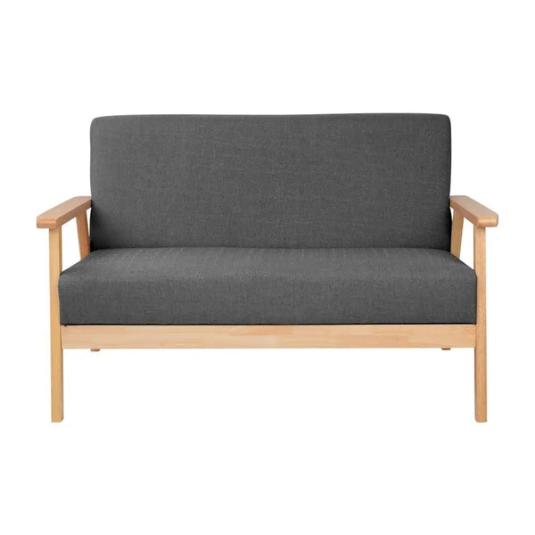 Artiss 2 Seater Fabric Sofa Chair - Grey Deals499