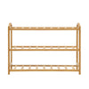 Artiss 3 Tiers Bamboo Shoe Rack Storage Organiser Wooden Shelf Stand Shelves Deals499