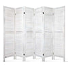 Artiss 6 Panel Room Divider Screen Privacy Wood Foldable Stand Timber White Deals499