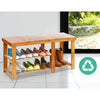 Artiss Bamboo Shoe Rack Bench Deals499